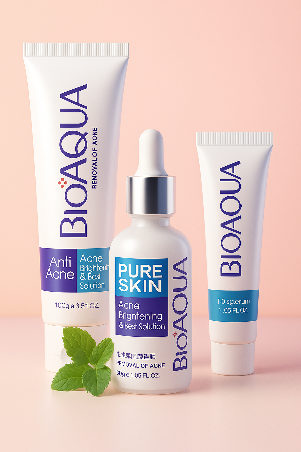 CREMAS BIOAQUA ¡El Trío Perfecto!